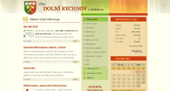Desktop Screenshot of dolnirychnov.cz